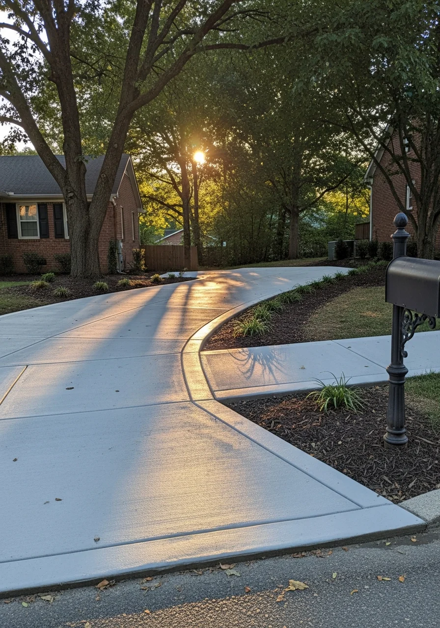 Detail of professional exterior work on a South Knoxville home showing quality materials and finish.
